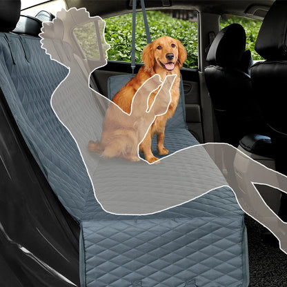 Yappy Hour Depot™ Waterproof Dog Car Seat Cover – Hammock-Style Travel Protector - Yappy Hour Depot