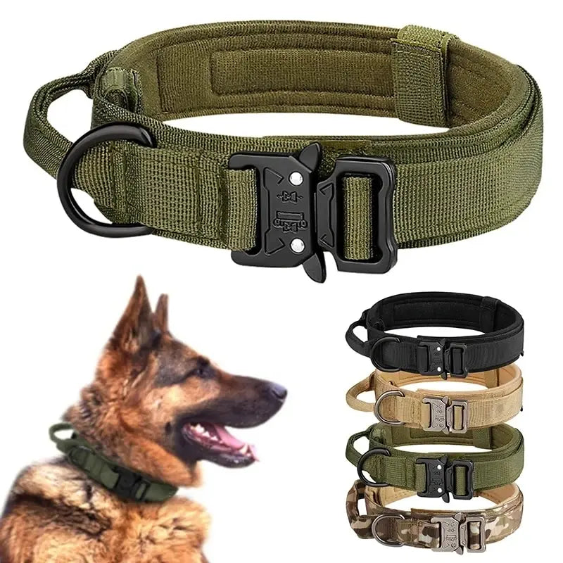 Yappy Hour Depot™ All-Season Tactical Dog Collar – Outdoor-Ready, Durable - Yappy Hour Depot